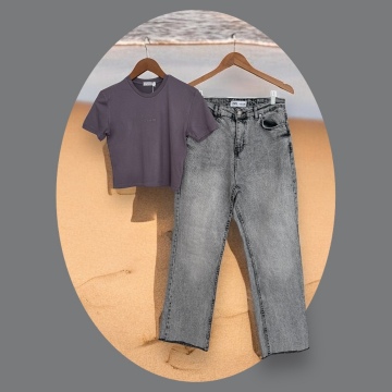 İKİLİ KOMBİN - JEAN VE CROP